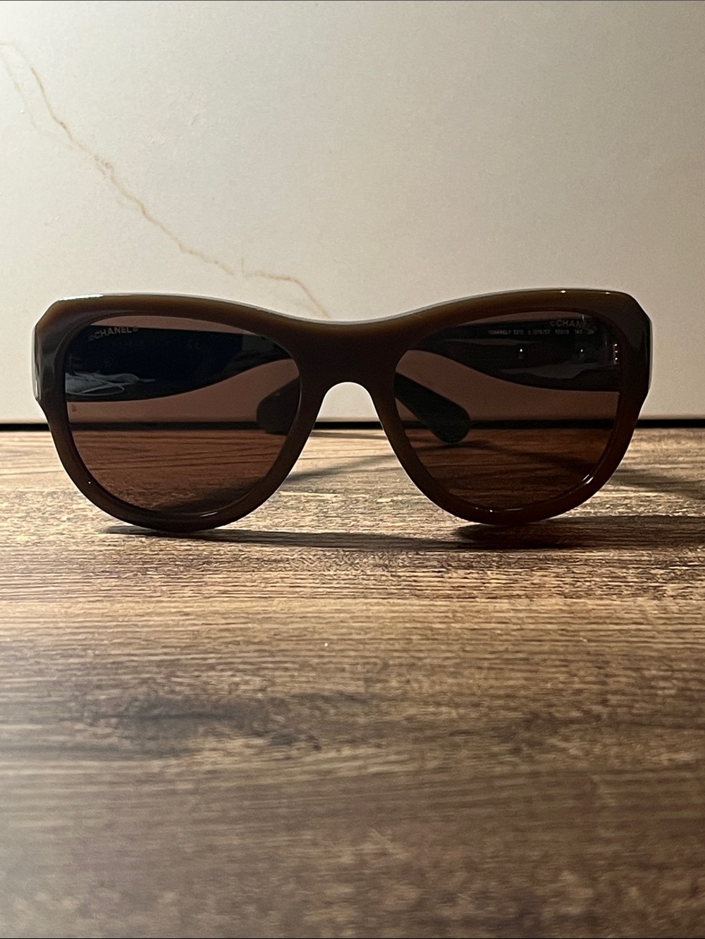 Authentic CHANEL taupe Sunglasses 5310 c.1276/S7